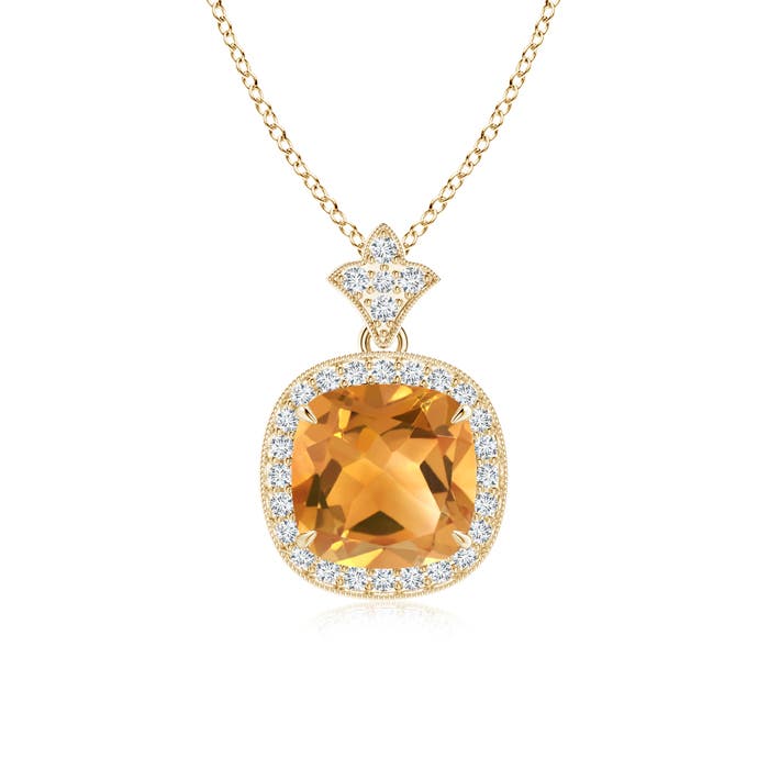 A - Citrine / 2.08 CT / 14 KT Yellow Gold