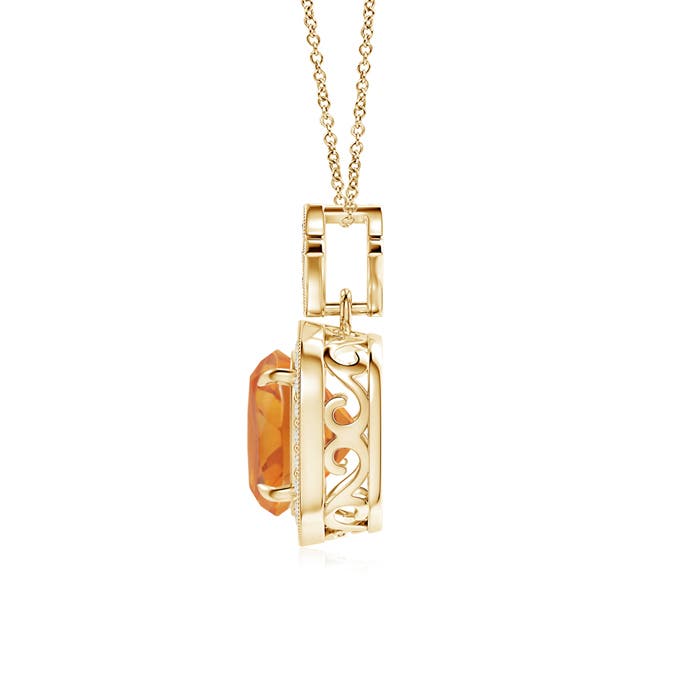 AA - Citrine / 2.08 CT / 14 KT Yellow Gold