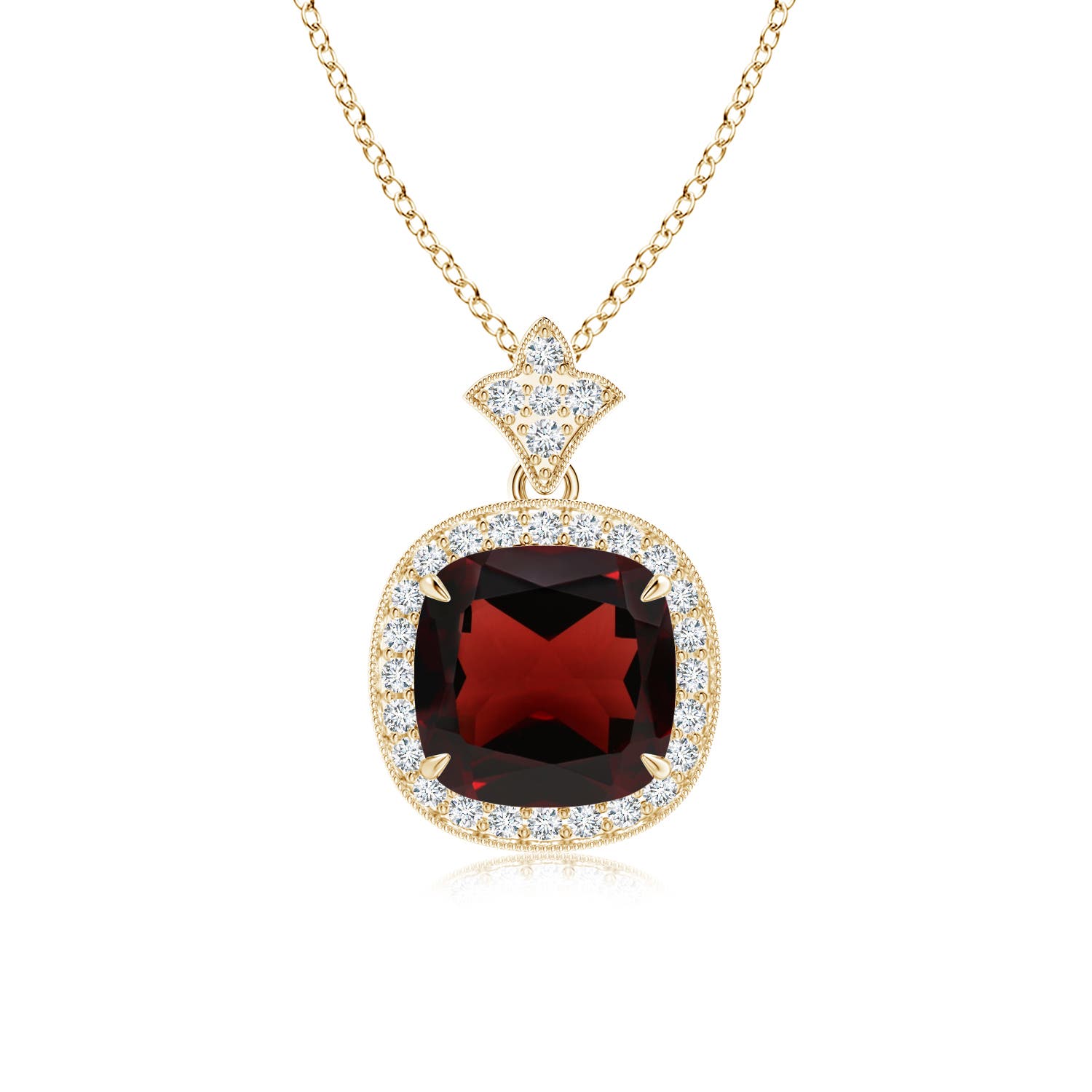 AA - Garnet / 2.68 CT / 14 KT Yellow Gold