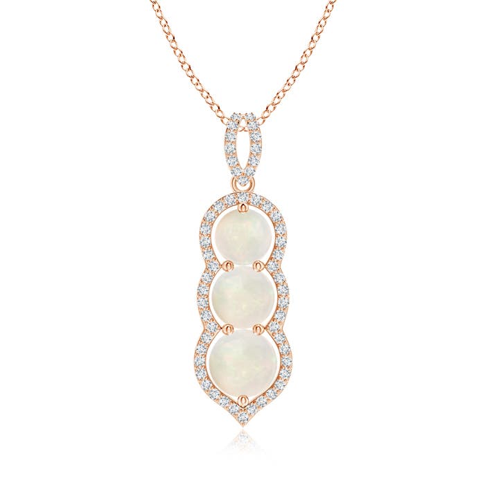 A - Opal / 1.49 CT / 14 KT Rose Gold