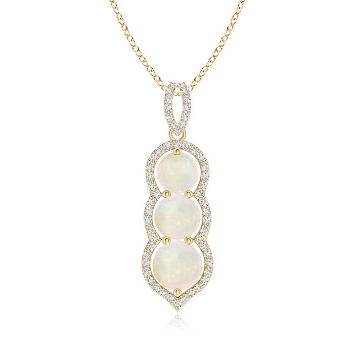 A - Opal / 1.49 CT / 14 KT Yellow Gold