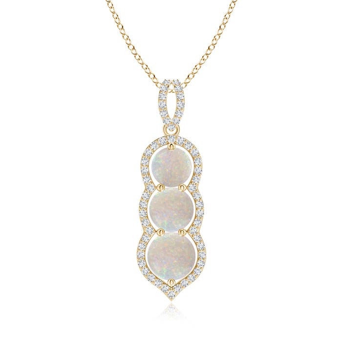 AA - Opal / 1.49 CT / 14 KT Yellow Gold