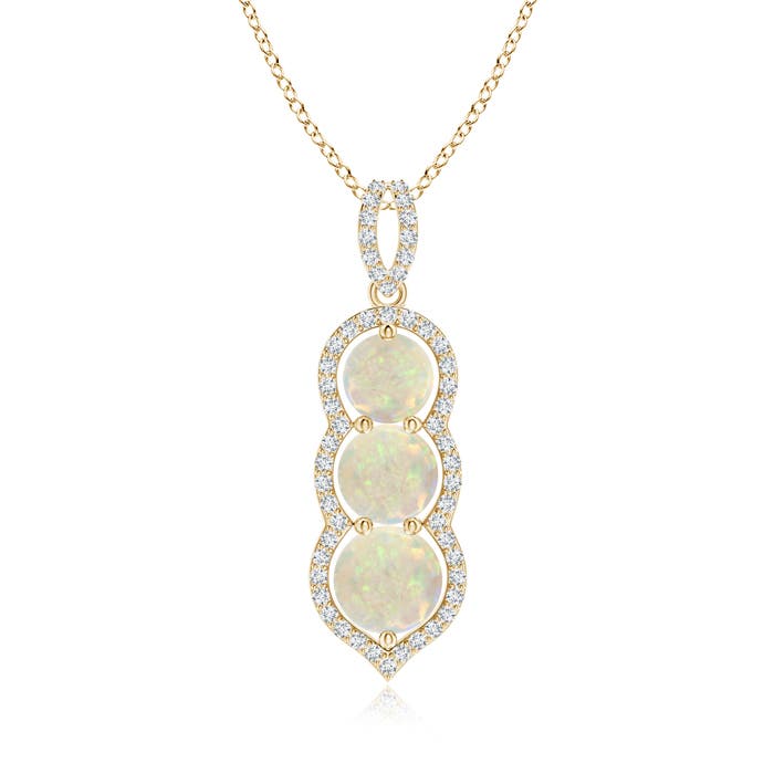 AAA - Opal / 1.49 CT / 14 KT Yellow Gold