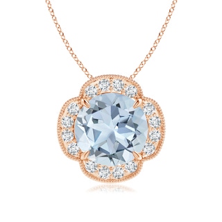 Round A Aquamarine