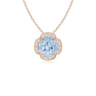 Round AA Aquamarine