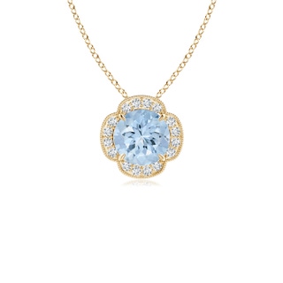 Round AA Aquamarine
