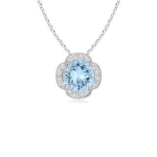 Round AAA Aquamarine