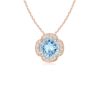 Round AAA Aquamarine