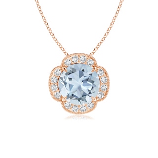 Round A Aquamarine