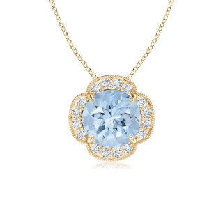 Round AA Aquamarine