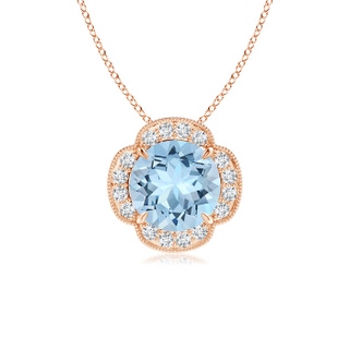 Round AAA Aquamarine
