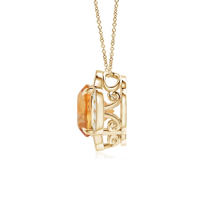 AA - Citrine / 1.86 CT / 14 KT Yellow Gold