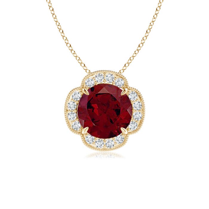 AA - Garnet / 2.36 CT / 14 KT Yellow Gold