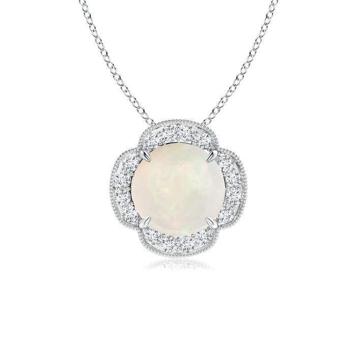 A - Opal / 1.31 CT / 14 KT White Gold