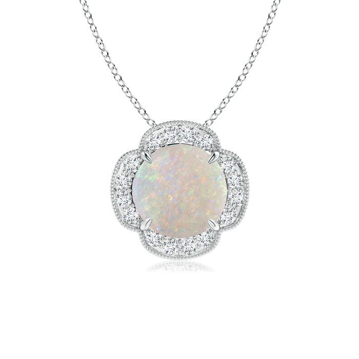 AA - Opal / 1.31 CT / 14 KT White Gold