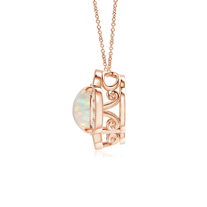 AAA - Opal / 1.31 CT / 14 KT Rose Gold