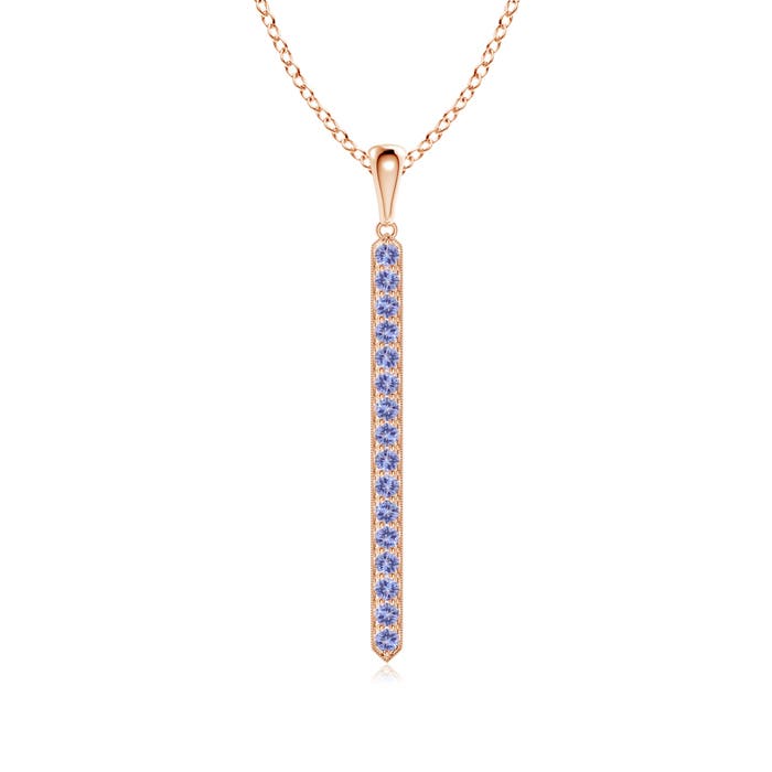 AA - Tanzanite / 0.64 CT / 14 KT Rose Gold