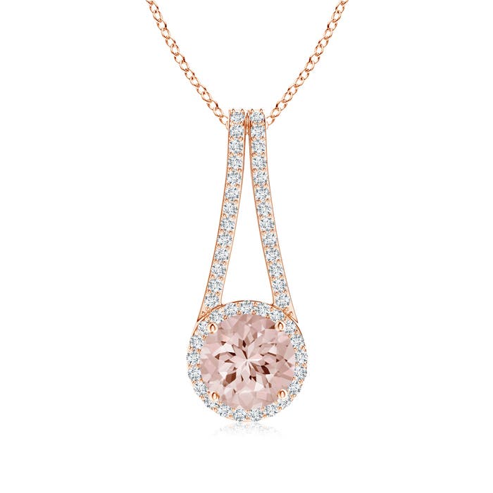 AA - Morganite / 2.03 CT / 14 KT Rose Gold