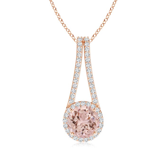 AAA - Morganite / 2.03 CT / 14 KT Rose Gold