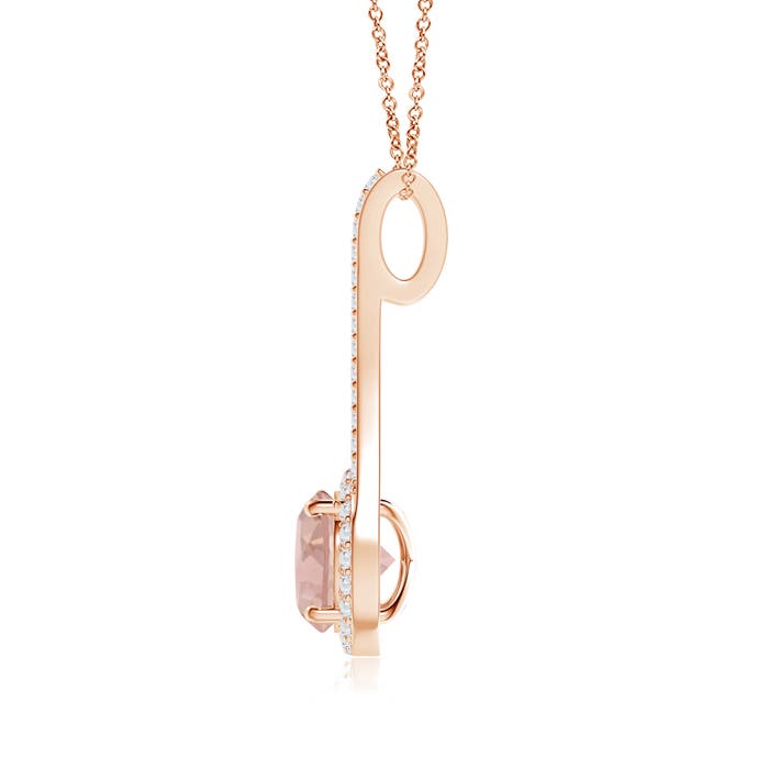 AAA - Morganite / 2.03 CT / 14 KT Rose Gold