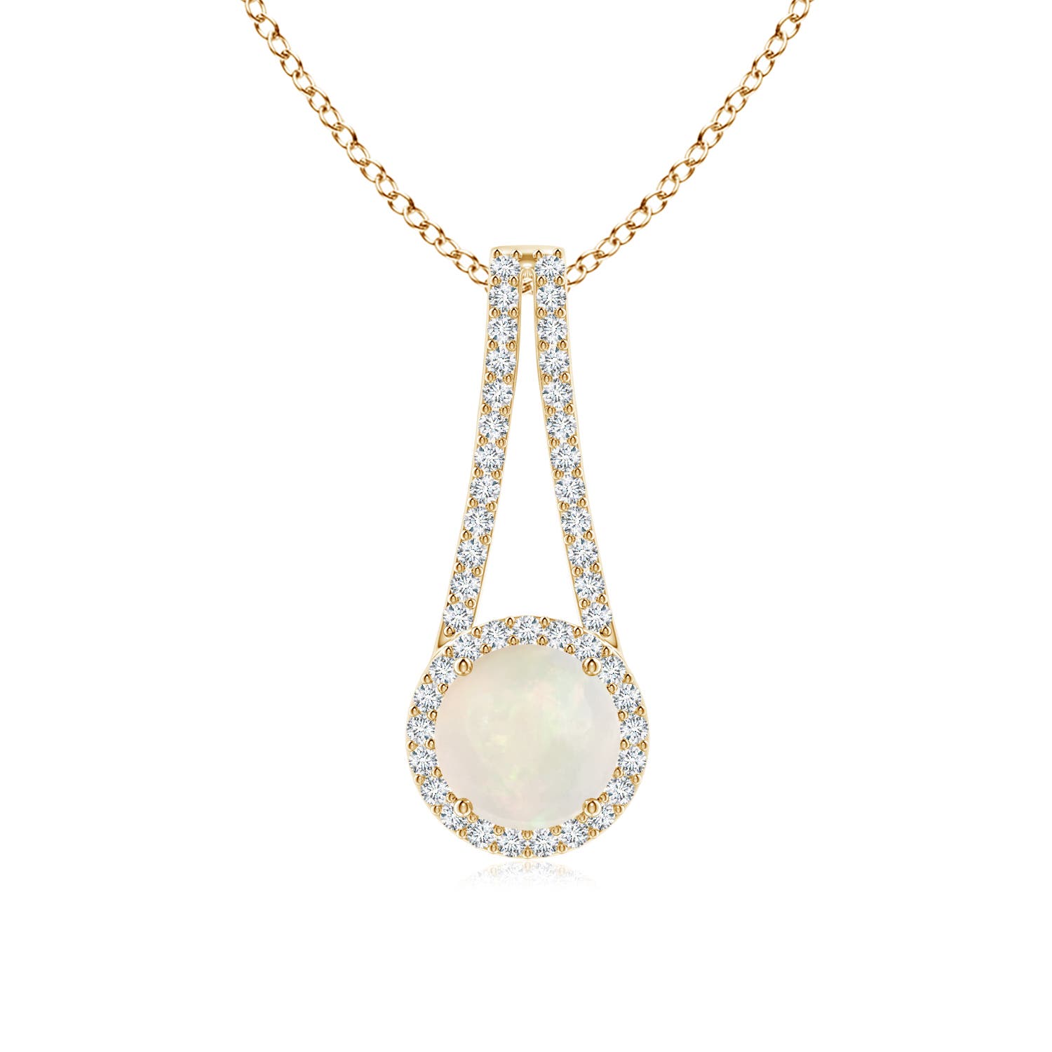 A - Opal / 1.02 CT / 14 KT Yellow Gold