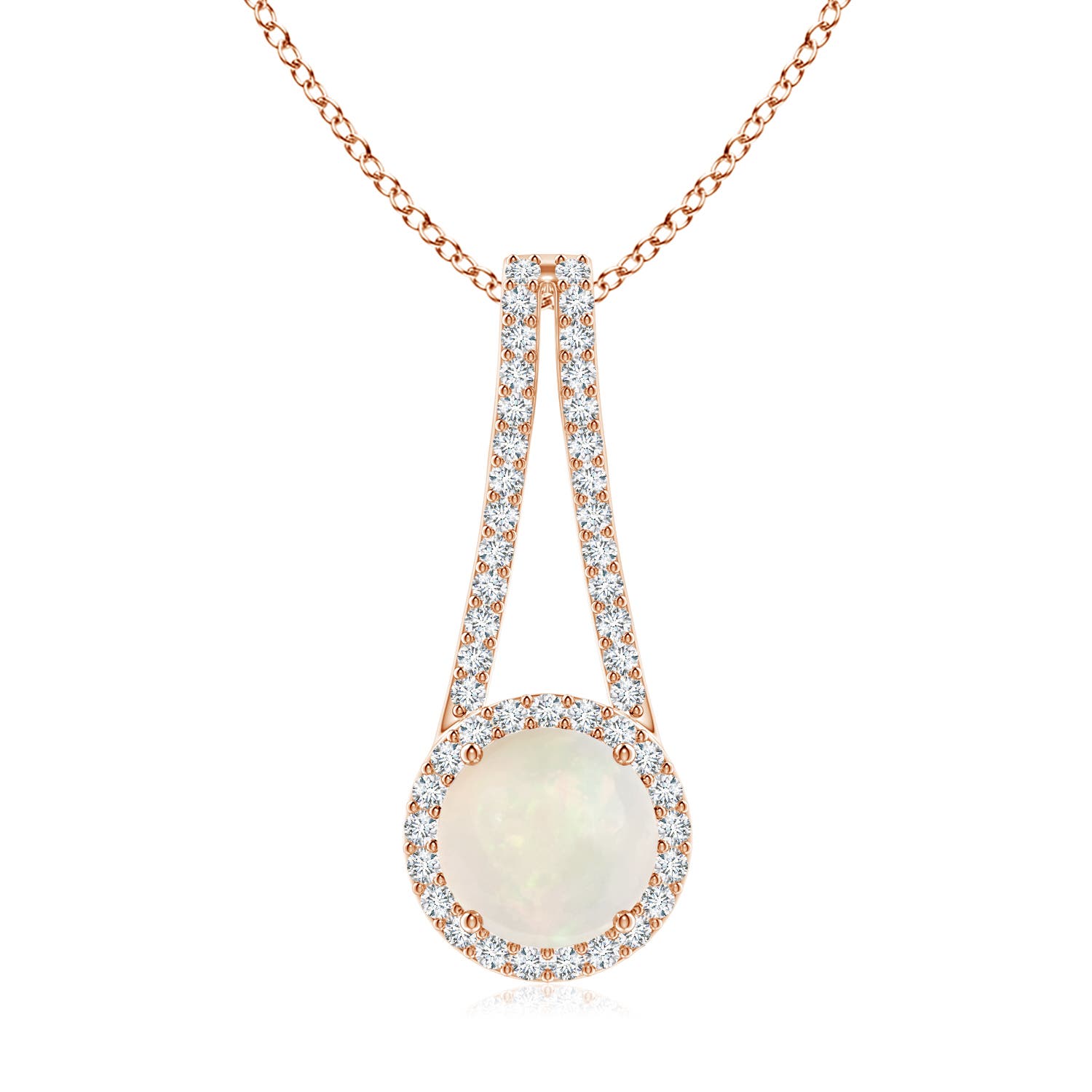 A - Opal / 1.53 CT / 14 KT Rose Gold