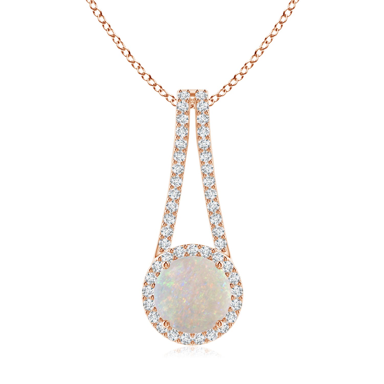 AA - Opal / 1.53 CT / 14 KT Rose Gold