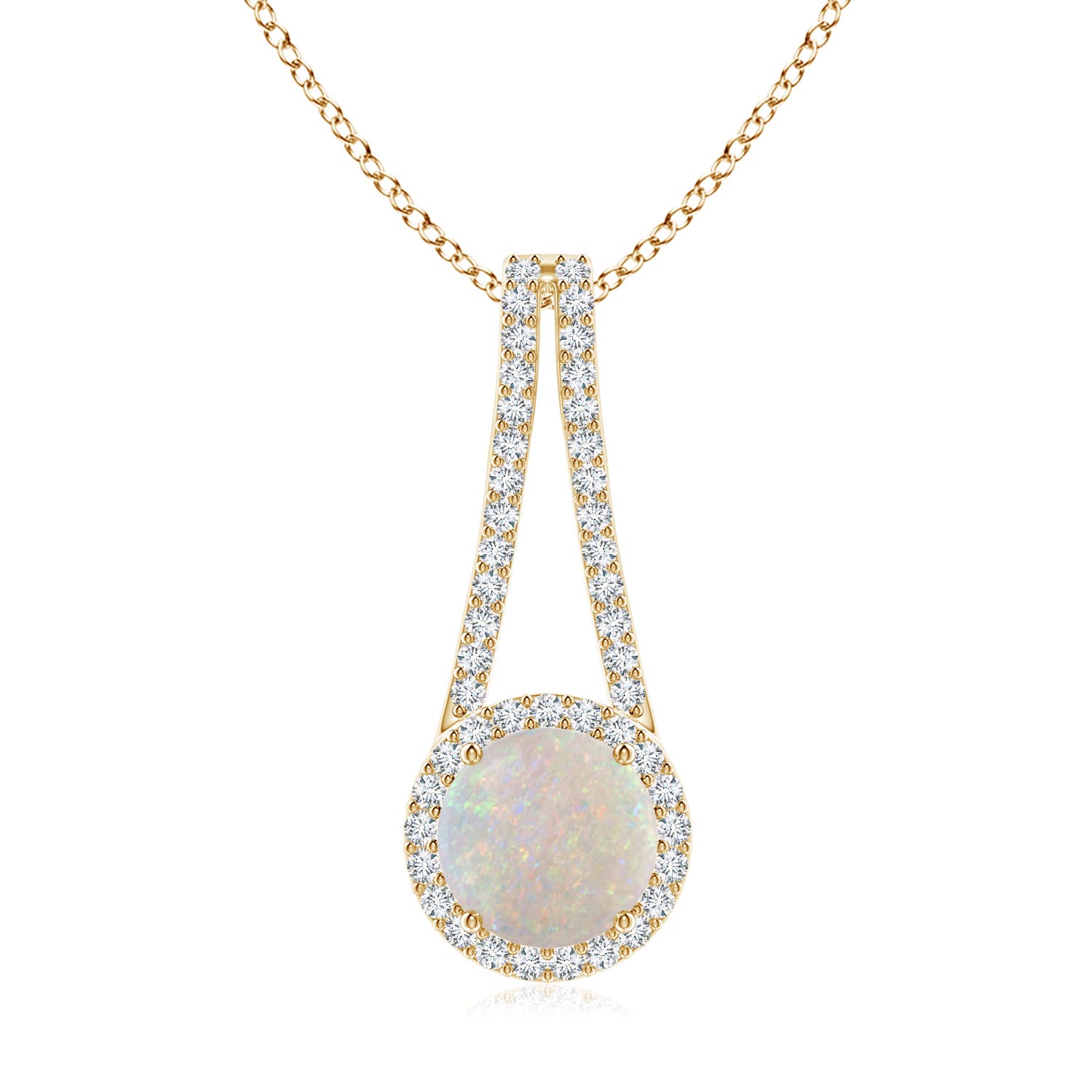 AA - Opal / 1.53 CT / 14 KT Yellow Gold