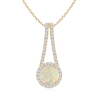 Round AAA Opal