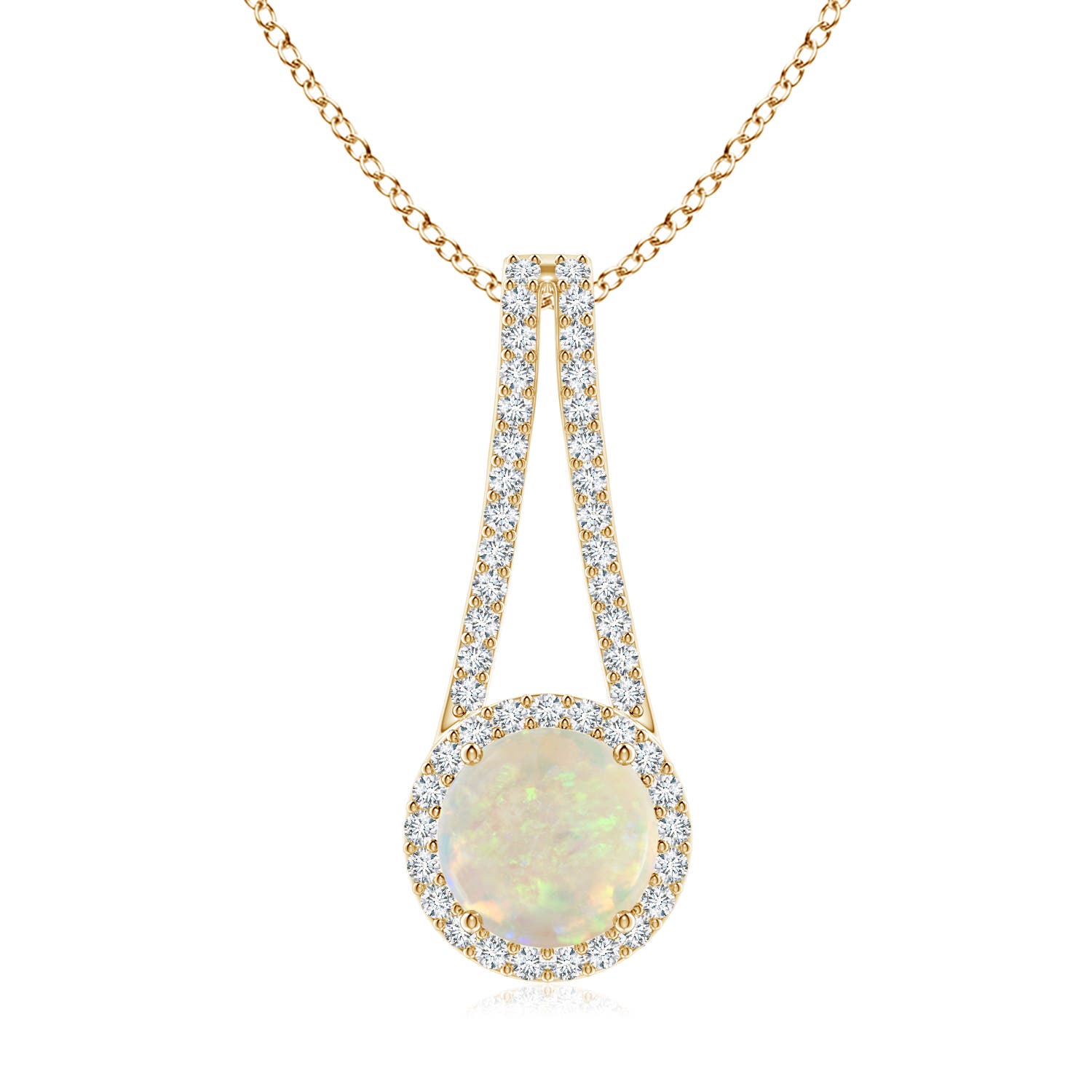 AAA - Opal / 1.53 CT / 14 KT Yellow Gold