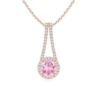 Round A Pink Tourmaline