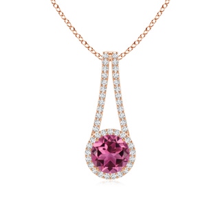Round AAAA Pink Tourmaline