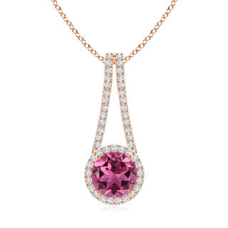 Round AAAA Pink Tourmaline