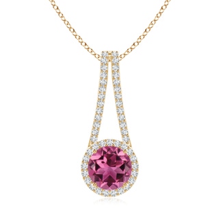 Round AAAA Pink Tourmaline