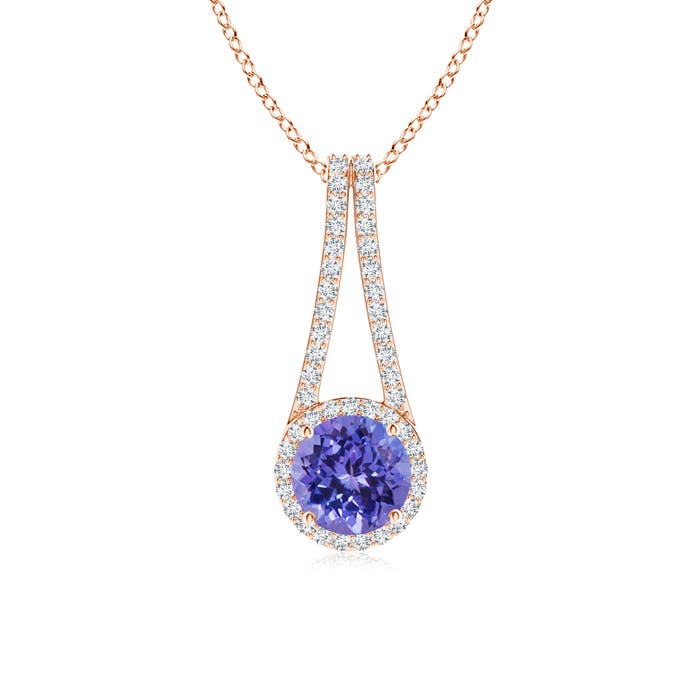 AA - Tanzanite / 1.72 CT / 14 KT Rose Gold