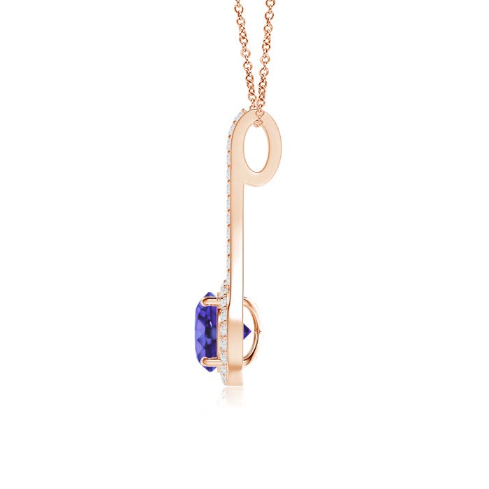 AA - Tanzanite / 1.72 CT / 14 KT Rose Gold