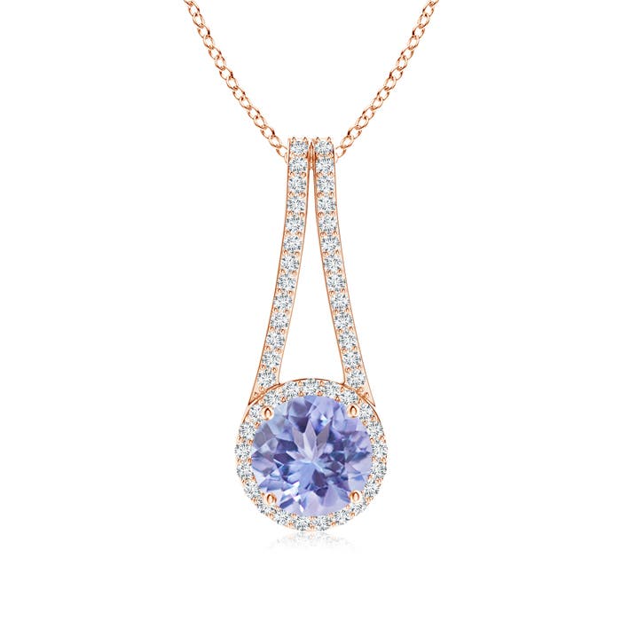 A - Tanzanite / 2.18 CT / 14 KT Rose Gold