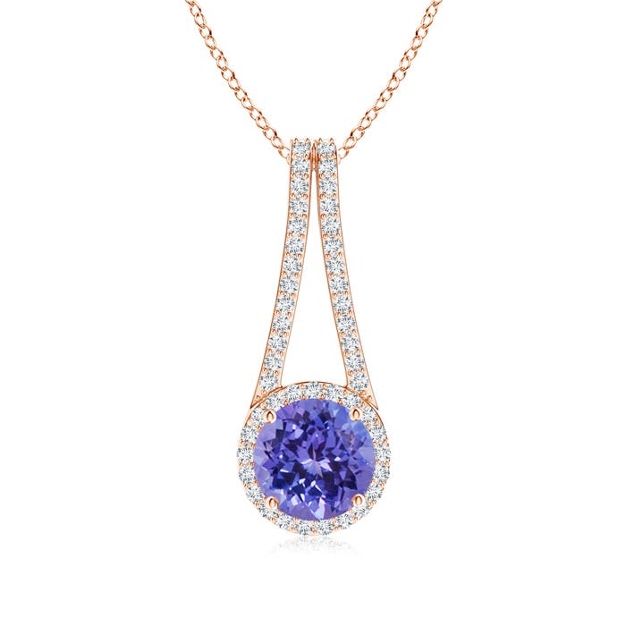 AA - Tanzanite / 2.18 CT / 14 KT Rose Gold