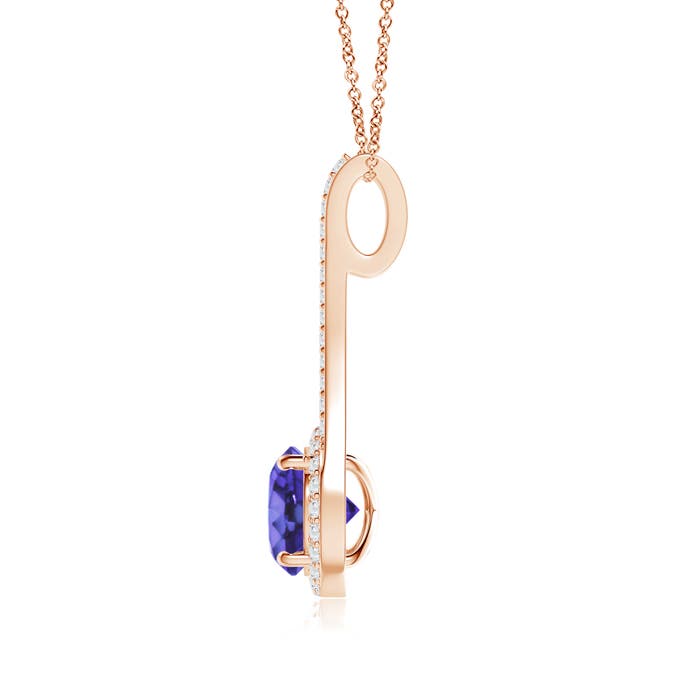 AA - Tanzanite / 2.18 CT / 14 KT Rose Gold