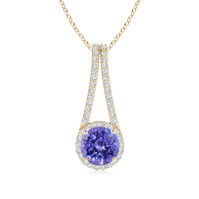 AA - Tanzanite / 2.18 CT / 14 KT Yellow Gold