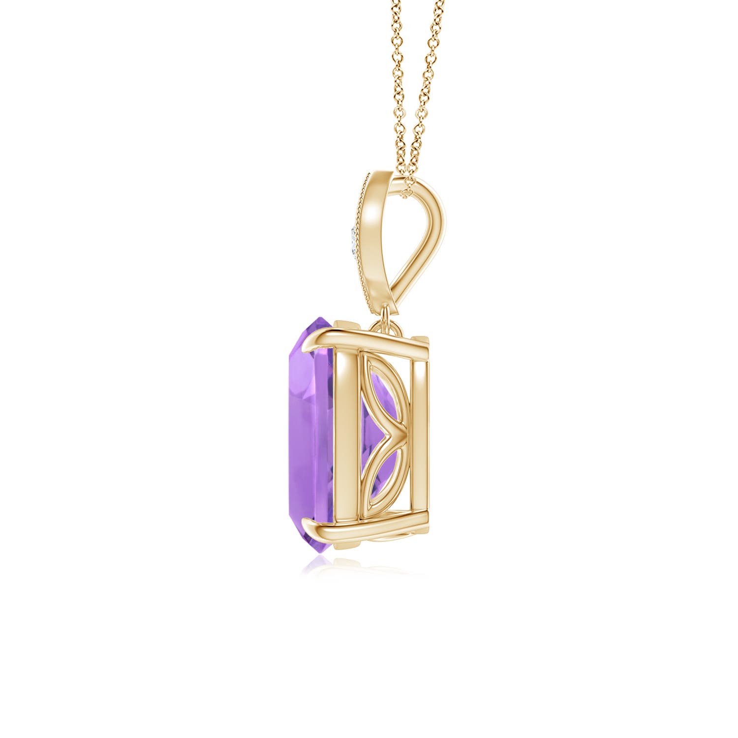 A - Amethyst / 2.03 CT / 14 KT Yellow Gold