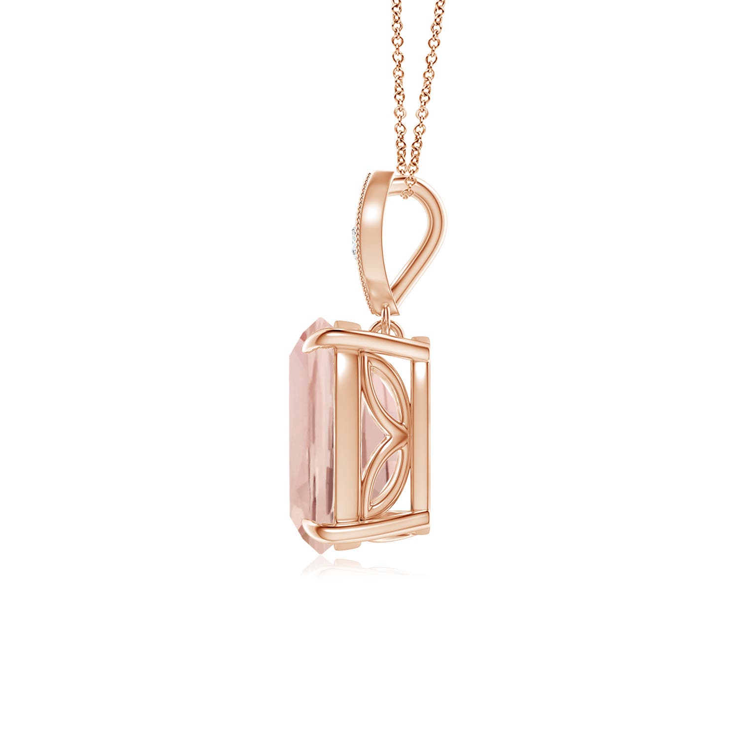 AA - Morganite / 1.84 CT / 14 KT Rose Gold