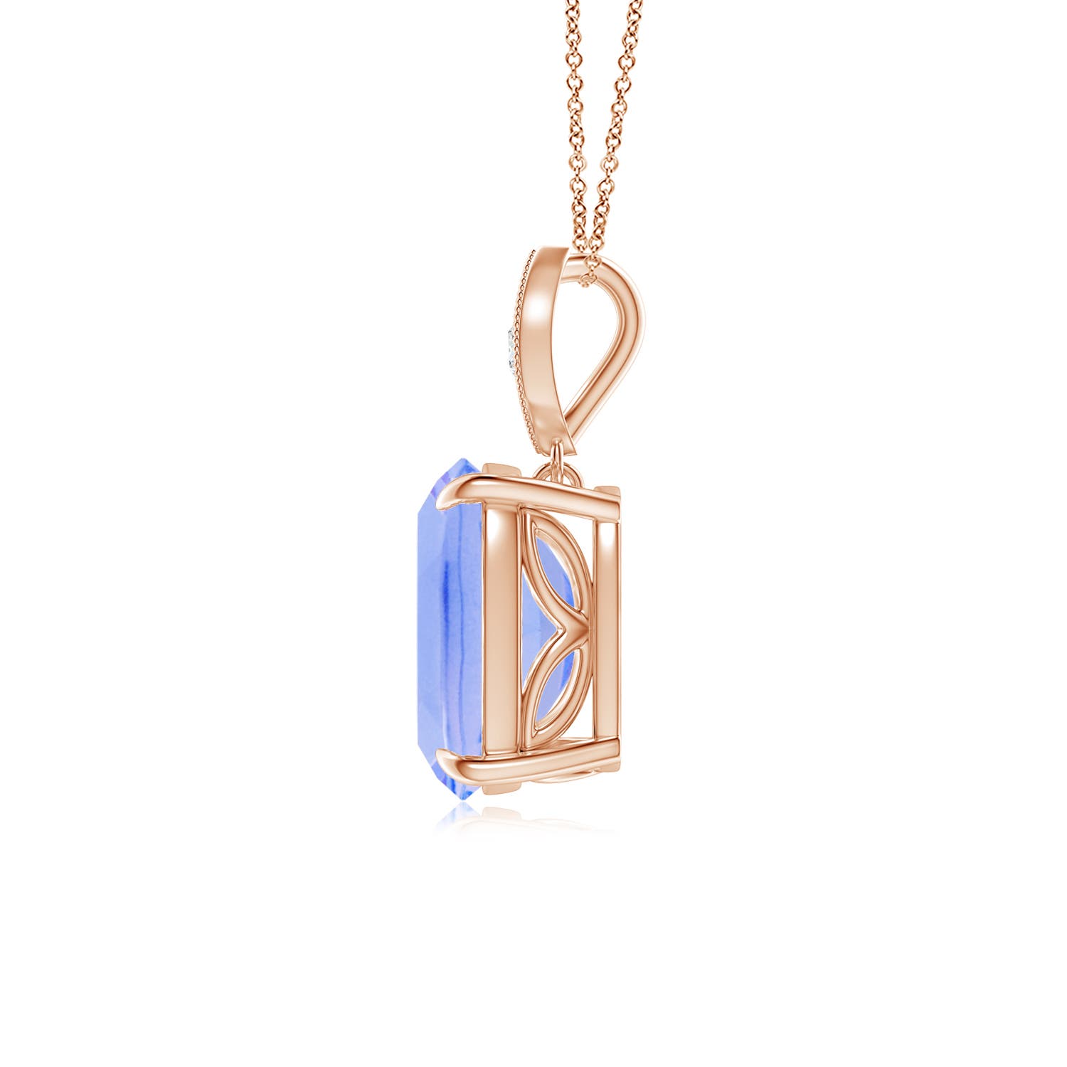 A - Tanzanite / 2.49 CT / 14 KT Rose Gold