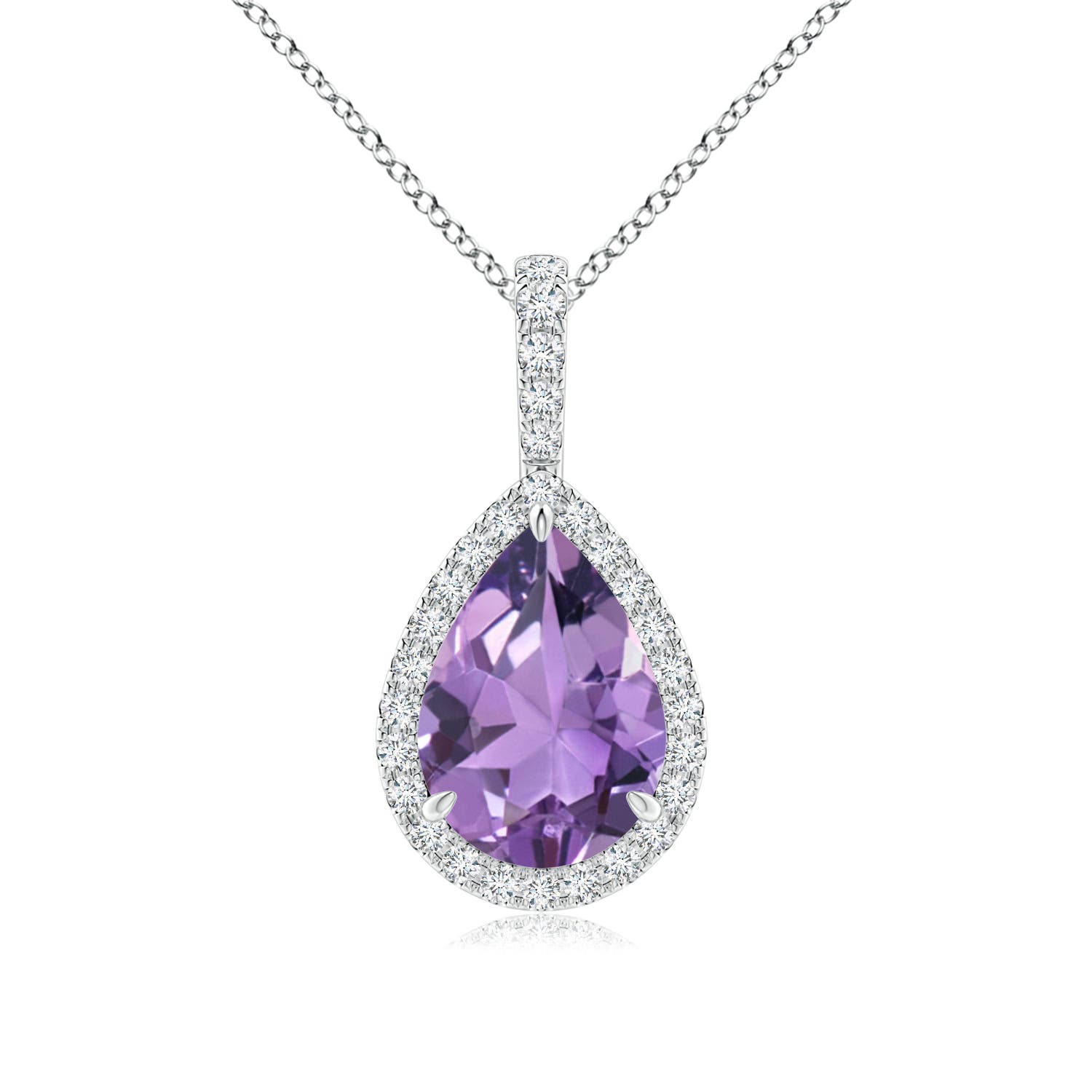 A - Amethyst / 1.78 CT / 14 KT White Gold