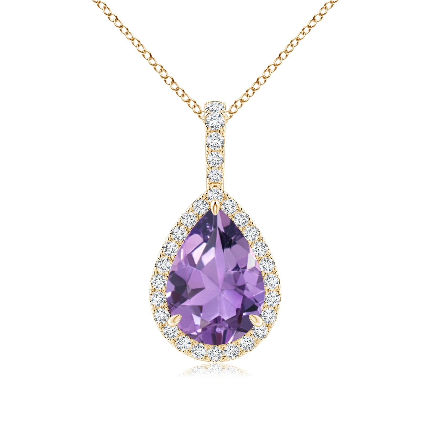 A - Amethyst / 1.78 CT / 14 KT Yellow Gold