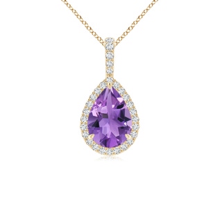 Pear AA Amethyst
