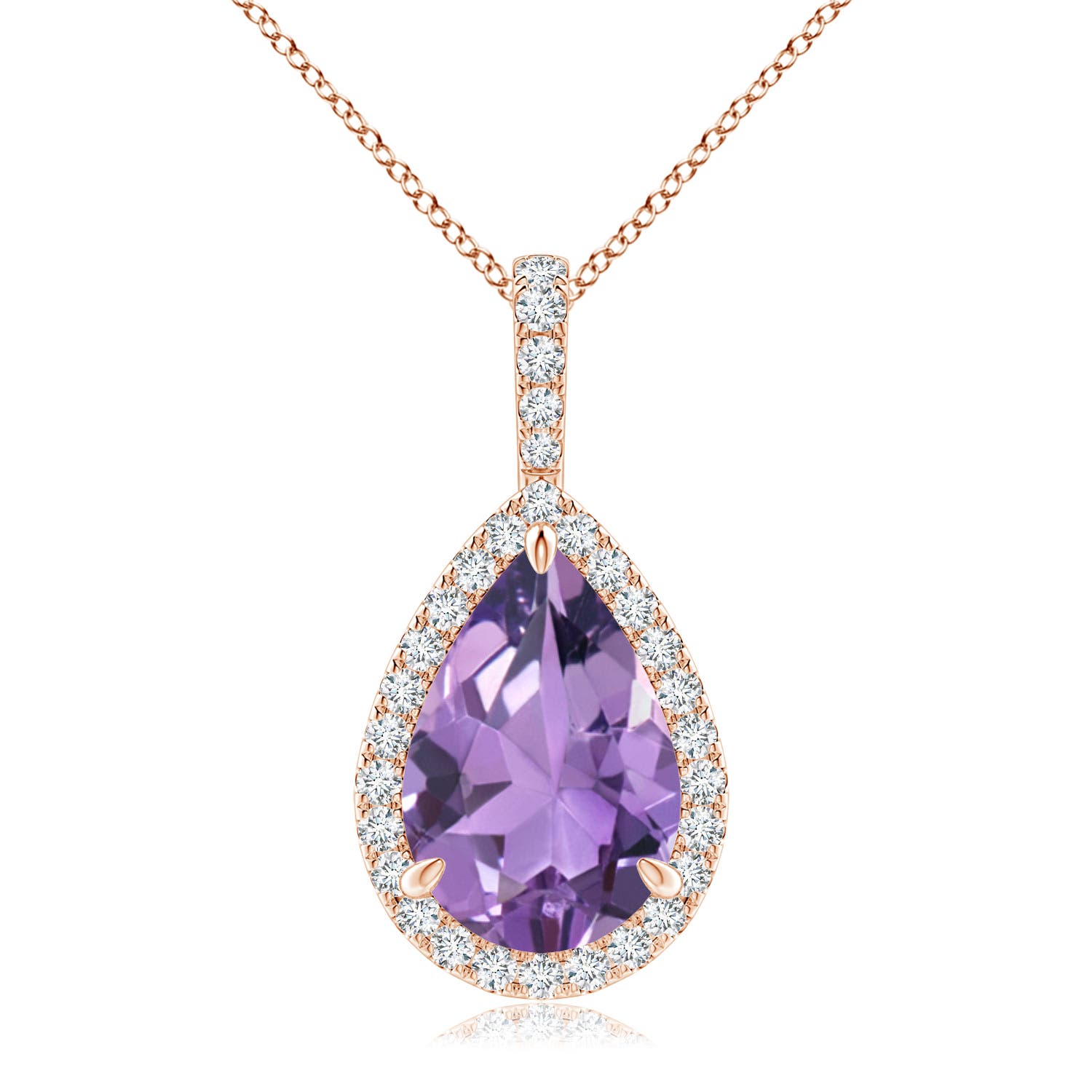 A - Amethyst / 2.85 CT / 14 KT Rose Gold