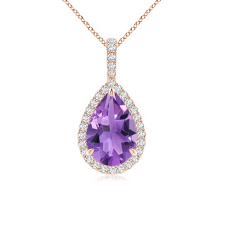 Pear AA Amethyst
