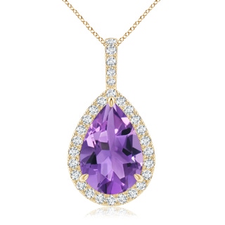 Pear AA Amethyst