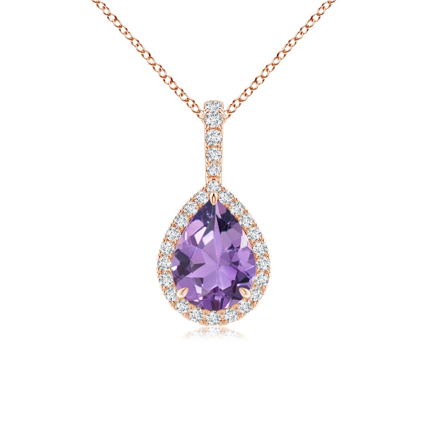 A - Amethyst / 1.15 CT / 14 KT Rose Gold